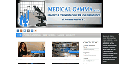 Desktop Screenshot of medicalgamma.com