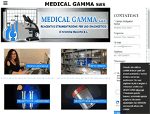 Tablet Screenshot of medicalgamma.com